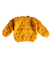 Ochre Popcorn Cardigan by RKO